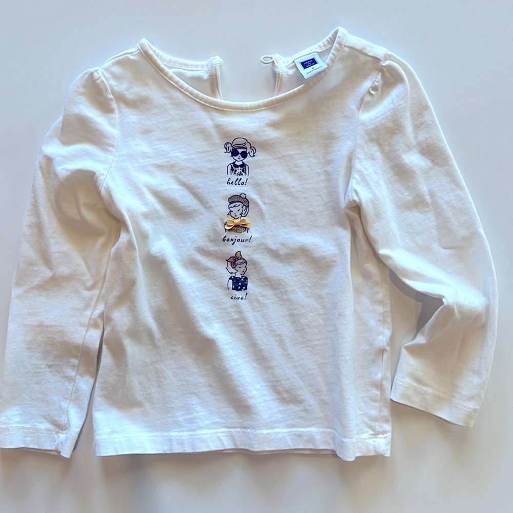 Janie and Jack long sleeve t shirt.  3t.